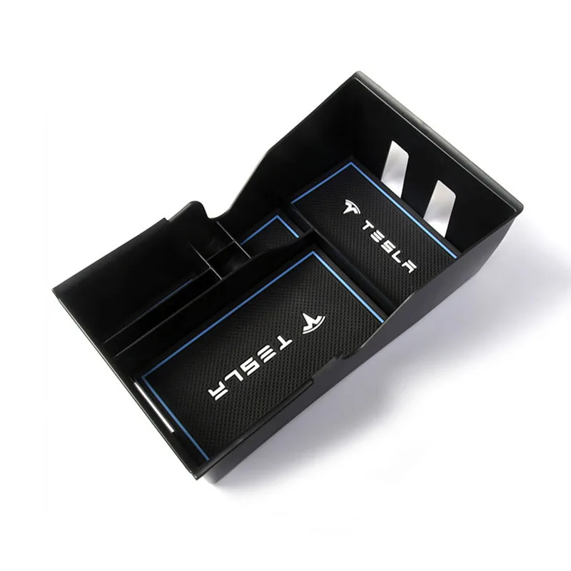 

For Tesla Model 3 Center Console Armrest Storage ABS Tray Box