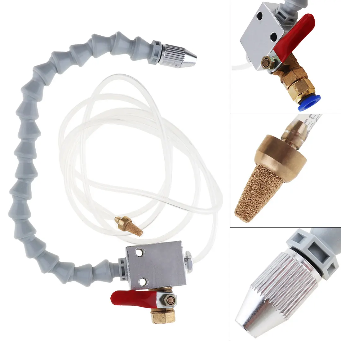 Белая труба вставки охлаждающий опрыскиватель с регулировкой шарового клапана