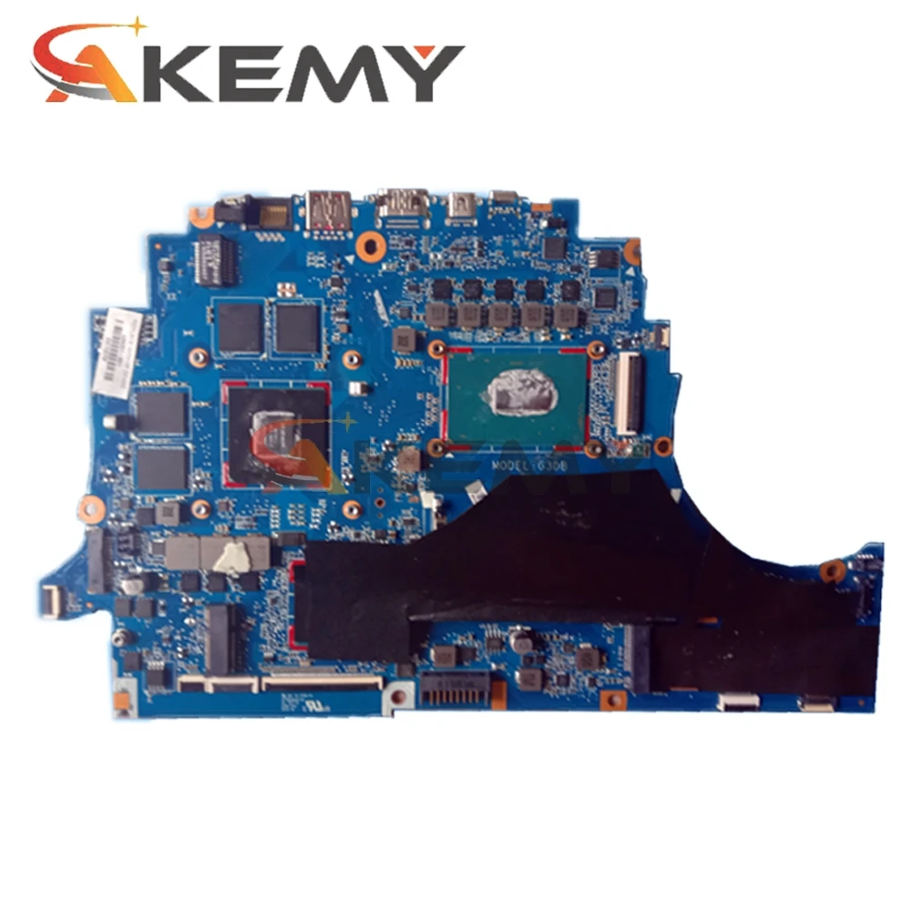 Original For HP Omen 15-DC Laptop Motherboard DAG3DBMB8D0 TPN-Q211 SR3YY I7-8750HQ CPU GTX1050TI DDR4 MB 100% Tested Fast Ship