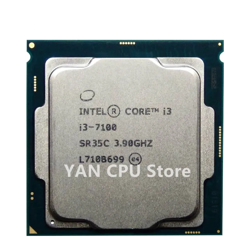Бесплатная доставка процессор Intel Core i3 7100 3 90 ГГц Мб двухъядерный разъем 1151 для