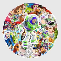 53pcs set disney toy story cartoon stickers classic toy luggage cup phone refrigerator tablet decoration waterproof car sticker