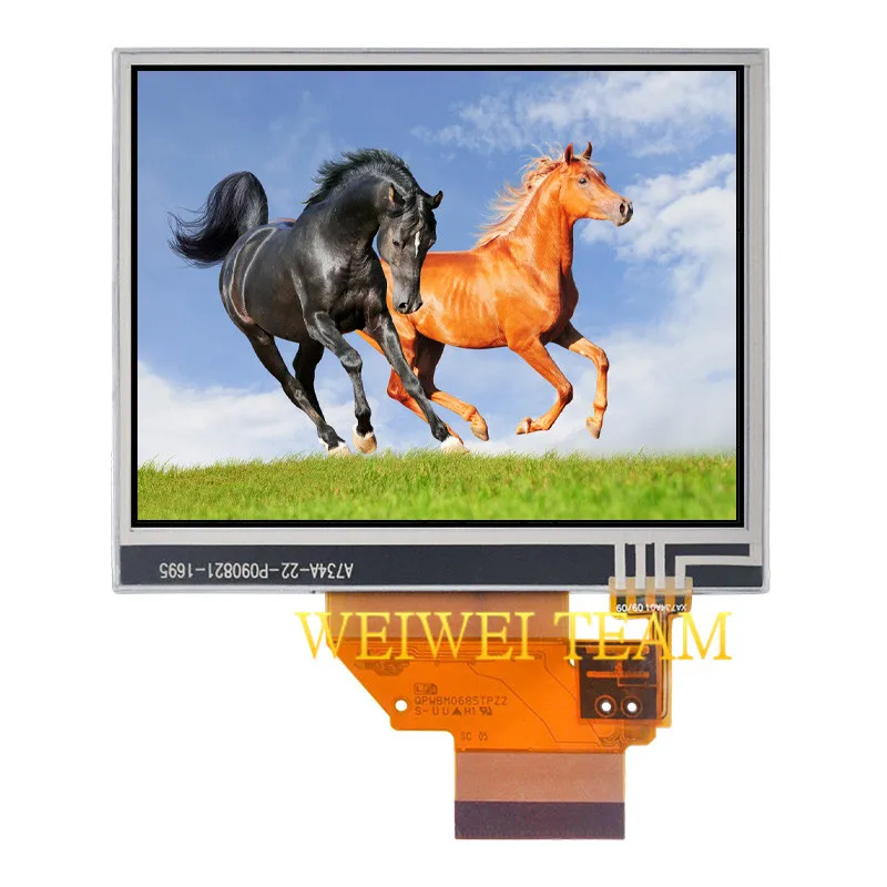 LQ035Q1DH02 ЖК дисплей Экран для Garmin Nuvi 200 205 215 255 265 т 275 1200 510 Дисплей с Сенсорный экран