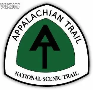 

Volkrays креативные автомобильные стикеры Appalachian Trail, сценические аксессуары, светоотражающая Водонепроницаемая Солнцезащитная ПВХ наклейка, ...