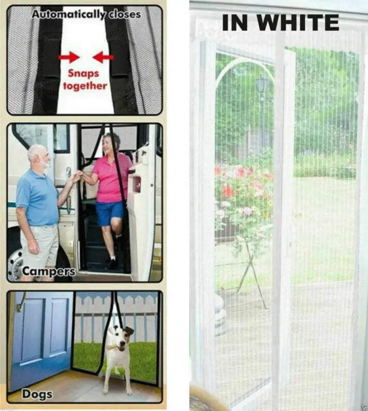 Декоративные Аксессуары для штор магнитный экран без рук сетка двери Анти