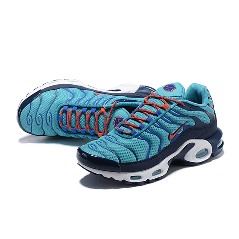 Оригинальные мужские кроссовки для бега Nike Air Max Plus, дышащие удобные кроссовки, дизайнерская Противоударная Беговая обувь, спортивная обувь