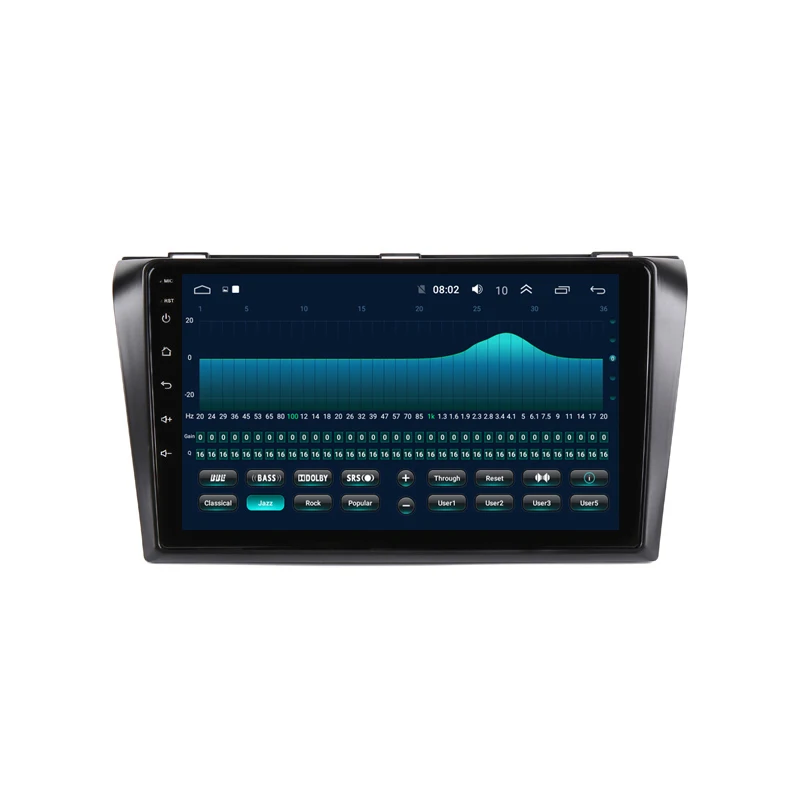 Автомобильный DVD-плеер 9 дюймов Android 1 GPS для Mazda 3 Mazda3 2004-2009 аудио радио стерео