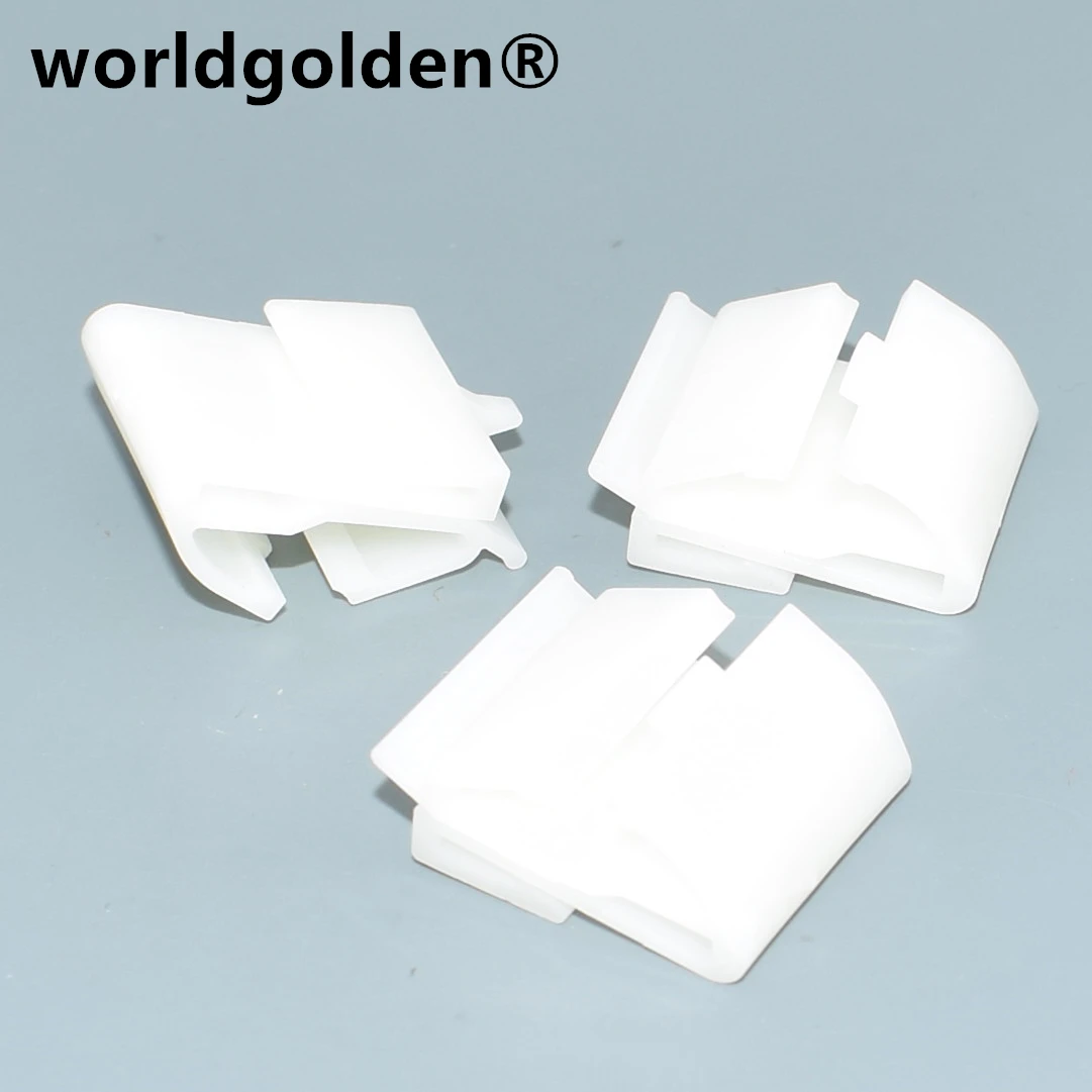 Worldgolden 100 шт. пластиковые крепежные зажимы для ремня двери Honda 90601-SH3-014 | Автомобили
