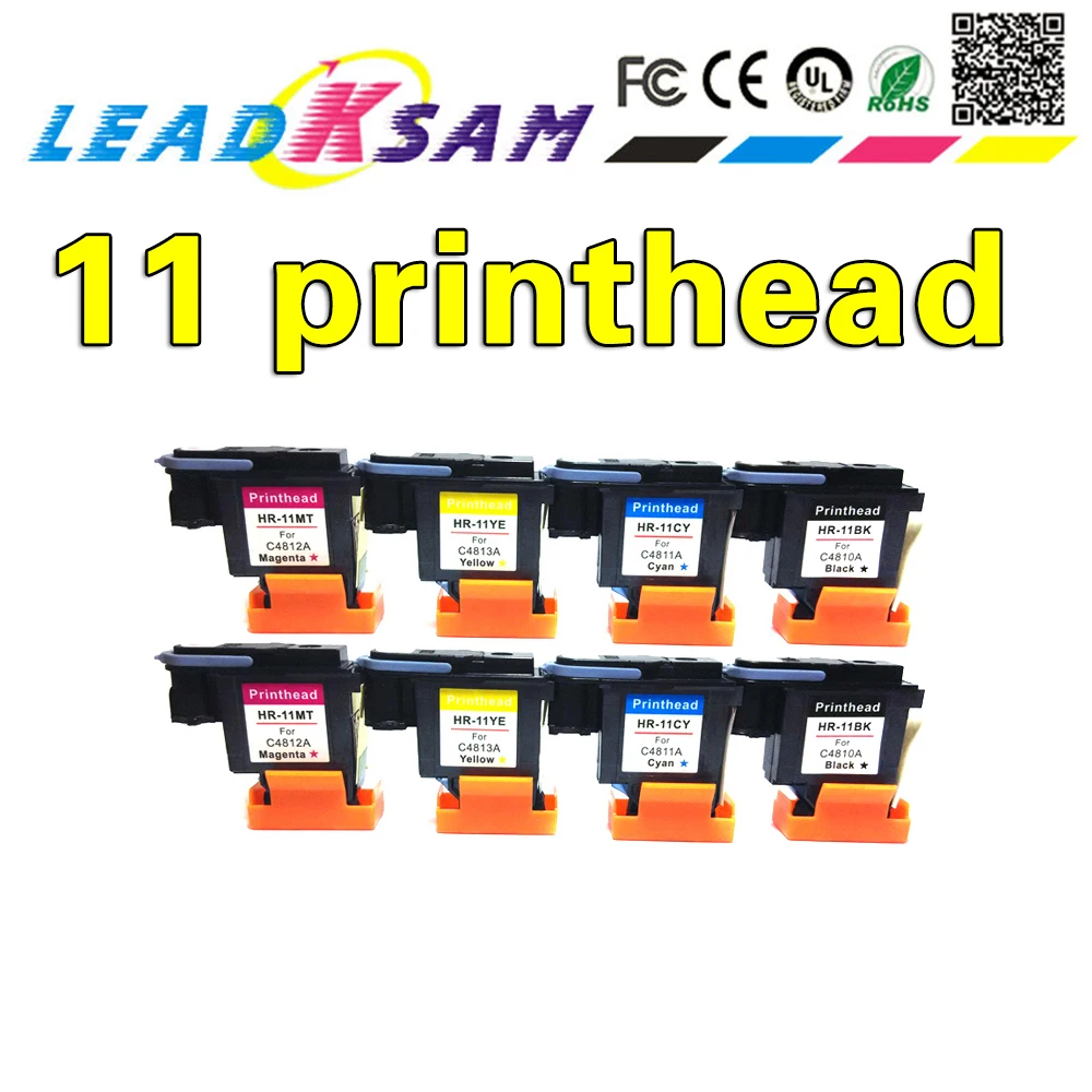 Печатающая головка 11 copmatible для hp11 печатающая c4810a c4811a c4812a c4813a designjet 500 500ps 510 800