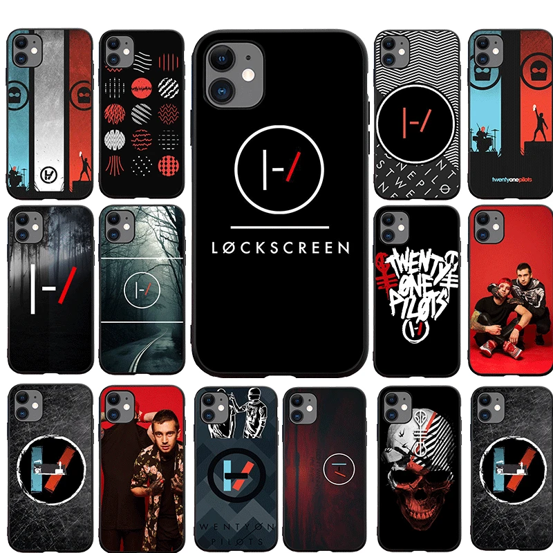 Для телефонов Twenty One Pilots чехол из термопластичного полиуретана для iPhone 12 мини 11 Pro