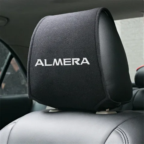 Автомобильный Стайлинг для Nissan Almera G15 N16, чехол на подголовник автомобиля, 1 шт