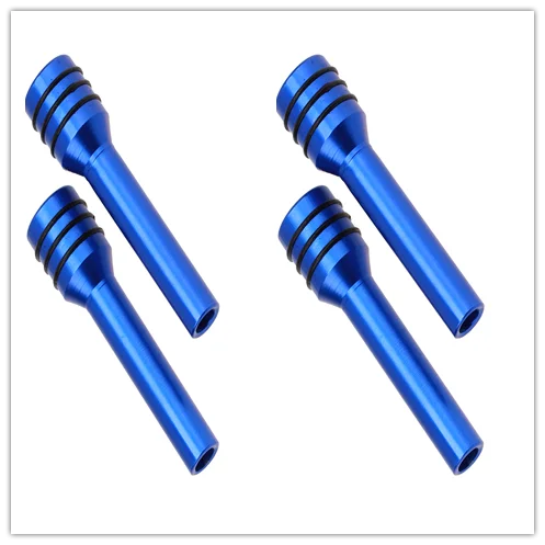 Blue-4pcs 4 шт. дверные замки из сплава автомобиля с зажимом для Mercedes Benz W211 W203 W204 W210 W124 AMG W202 CLA W212 W220 CLK63 R F700 - Цвет: Blue-4pcs