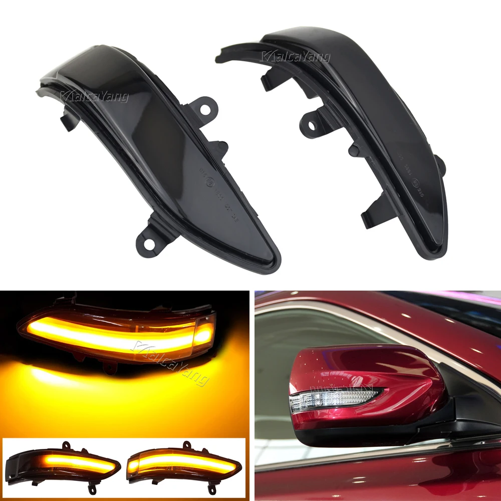 

LED Dynamic Turn Signal Rearview Side Mirror Blinker Indicator Light Lamp For Subaru Forester Outback Legacy Tribeca Impreza