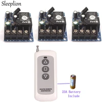 sleeplion12v 14v 16v 18v 24v 36v 48v 30a switch with remote control switch relay 30a 24v 12v 36v 48v module board 315mhz433mhz