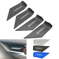 interior car door handle bowl trim cover sticker decals for toyota camry 70 xv70 2018 2019 2020 xv 70 door cover stainless steel