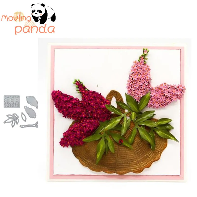 NO.1 металлические штампы Buddleia форма для вырезания цветочное украшение