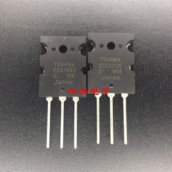 Новый трубный усилитель 2SA1943 2SC5200 A1943 C5200 аудиопара (Сделано в Китае)|Усилители