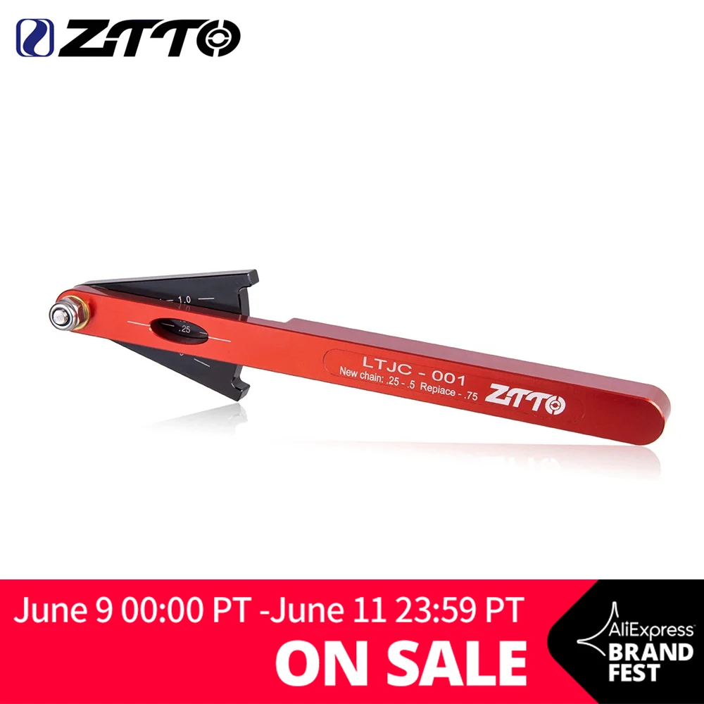 Инструмент ZTTO для проверки износа велосипедной цепи многофункциональные