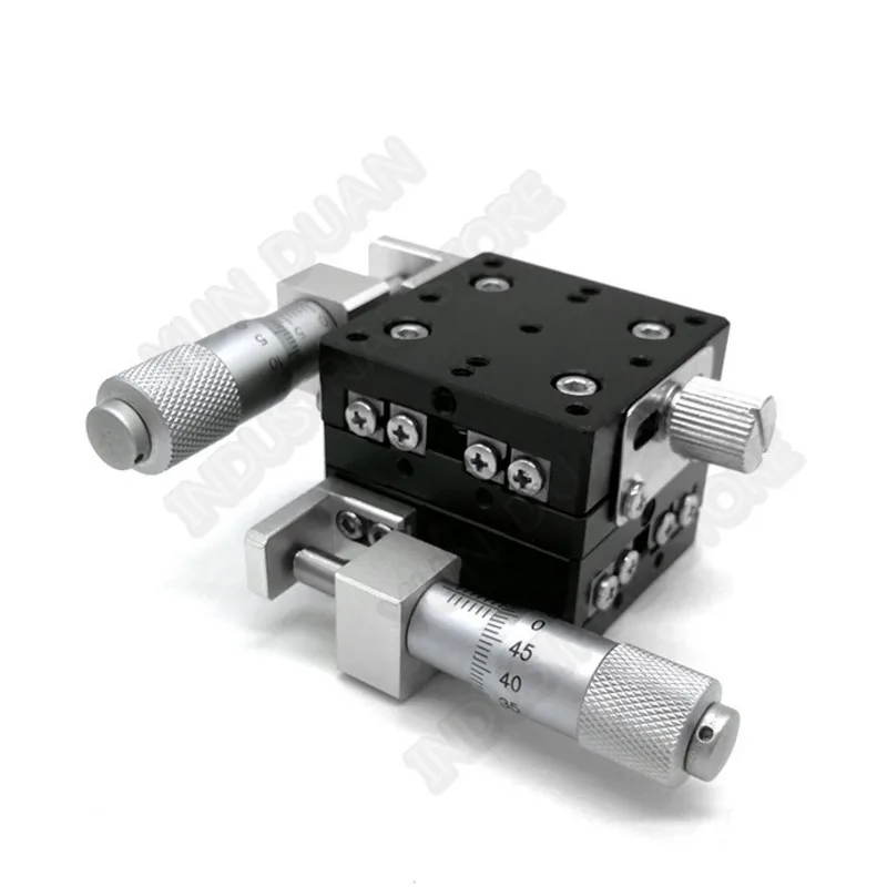 XY Axis 40*40 мм обрезная станция ручное перемещение платформы направляющая с