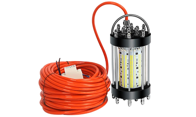 С регулируемой яркостью 500W 1000W 1500W возможностью погружения на глубину до 30 м кабель AC200V до 240V Мульти Цвет док-станция для лампа рыбалка светодиодный свет приманки для океан рыболовное судно
