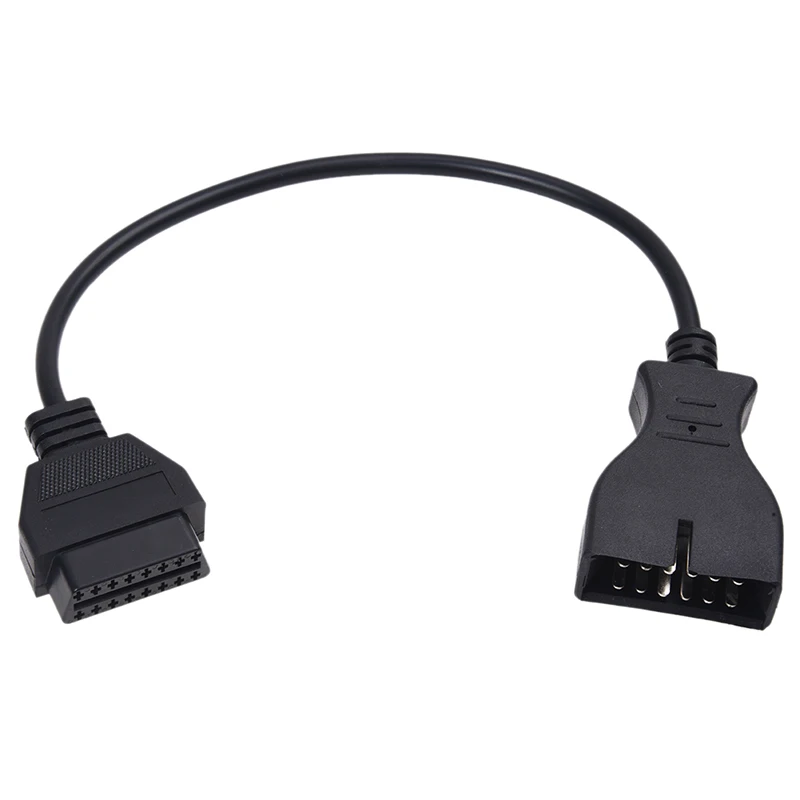 OBDII OBD2 для GM 12 pin на 16 OBD1 адаптер Диагностический коннектор Авто кабель| |
