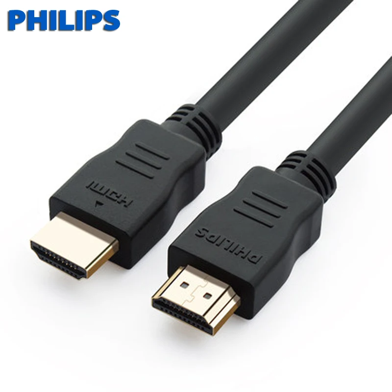 Philips 15M 4K 60Hz HDMI к кабель высокоскоростной 2 0 позолоченный Соединительный Шнур для