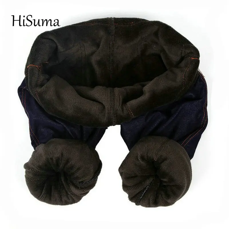 Новинка Осень зима 2020 женские утепленные джинсовые леггинсы плюс плотные