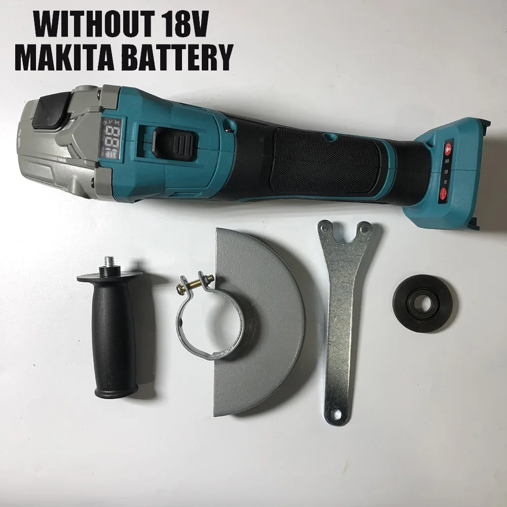 Бесщеточный шлифовальный станок Makita 18 в полировщик с углом поворота 125 мм