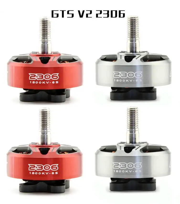 4 шт. RCINPOWER GTS2306 V2 1800KV 2500KV 2750KV 3-5S бесщеточный двигатель для моделей RC Мультикоптер