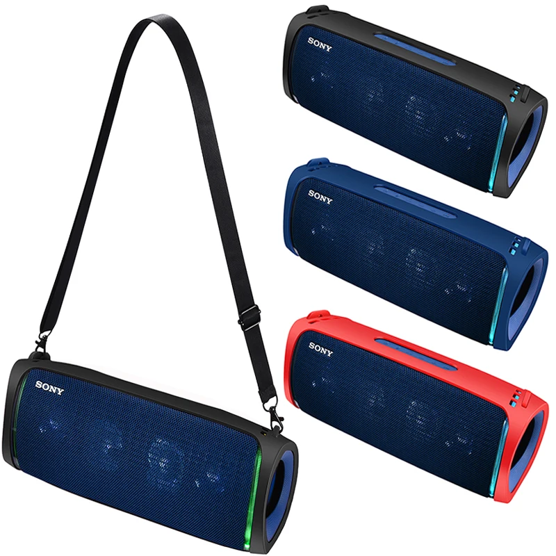 Altavoz Bluetooth Potente Sony SRS-XB43 Resistente al Agua Extra Bass óxido y Larga duración de batería de hasta 24h con Luces Polvo 