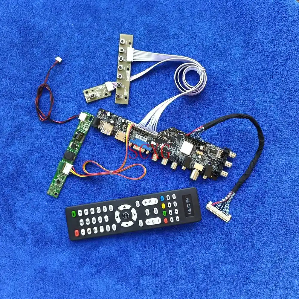 

KIT LED/LCD Screen drive board USB AV VGA HDMI-compatible Digital For LM215WF7/LM215WF8/LM215WF9/LM215WFA 1920*1080 LVDS 30-Pin