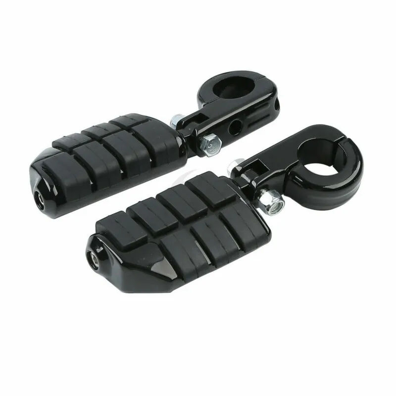 Motorcycle Universal 1.25" 32mm Highway Crash Bar Foot Pegs Footrest pedals Foot Rests For Honda Harley KAWASAKI YAMAHA Suzuki