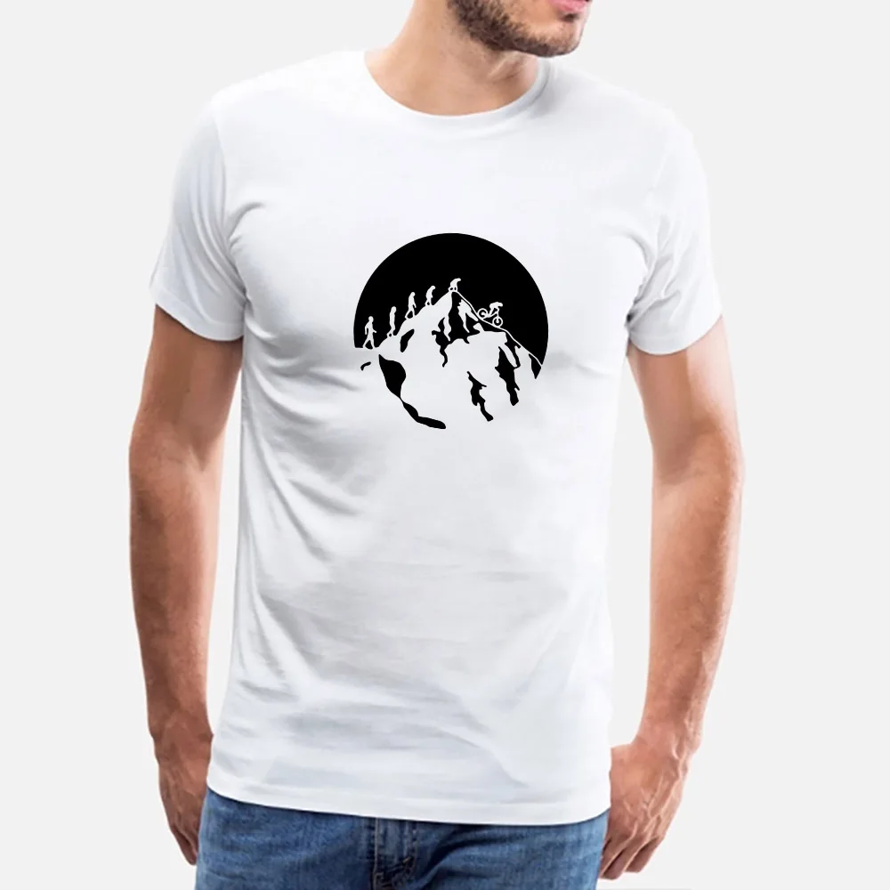 Мужская Летняя модная футболка с коротким рукавом и круглым вырезом удобные