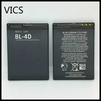 original vics bl 4d mobile phone battery for nokia n97mini n8 e5 e7 702t t7 00 t7 n5 808 battery bl4d bv4d n97 mini