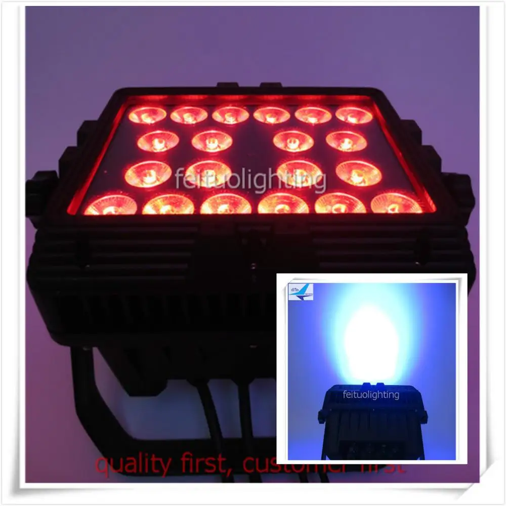 H 8/лот Ip65 city color 20x15w rgbwa 5in1 красивый светодиодный настенный светильник dmx