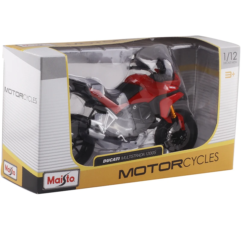 Maisto 1/12 DUCATI MTS Multistrada 1200S мотоцикл литье под давлением модель игрушки для детей