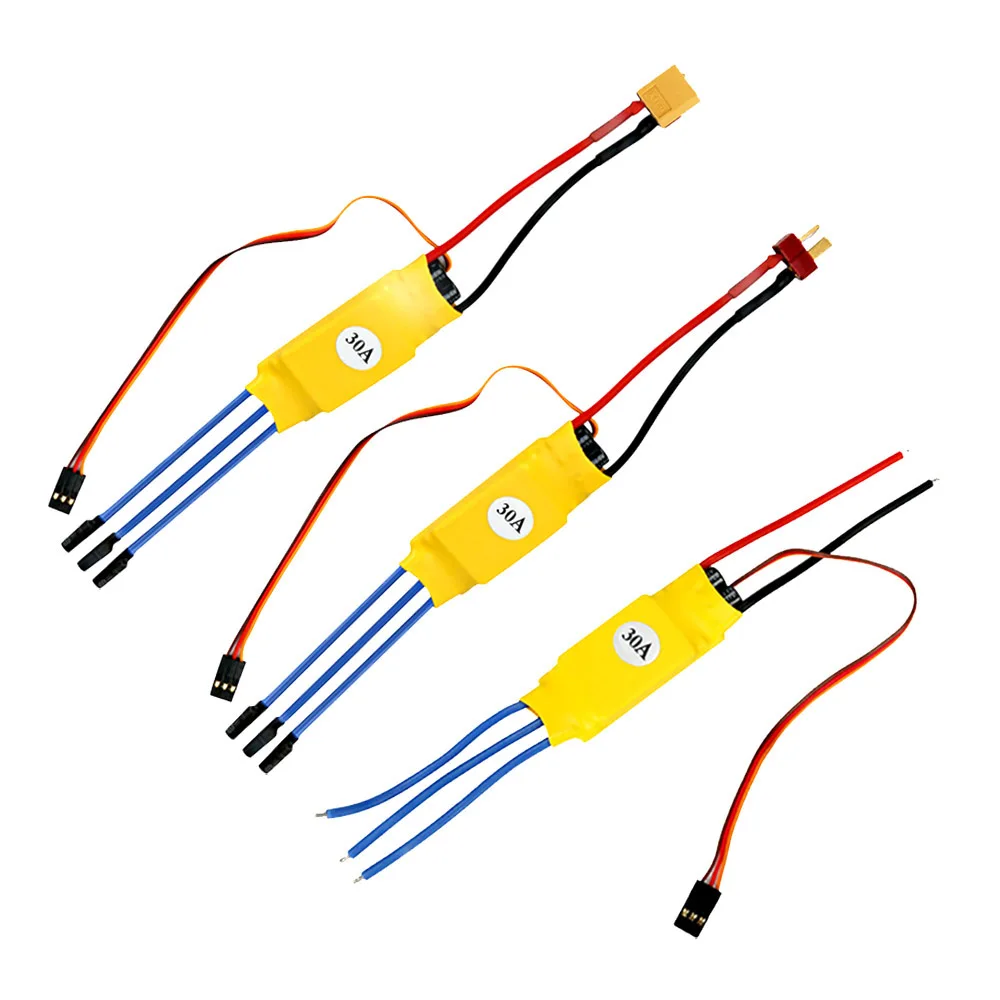 Регулятор скорости бесщеточного двигателя XXD HW30A 30A ESC RC BEC T-rex F450 вертолетная лодка