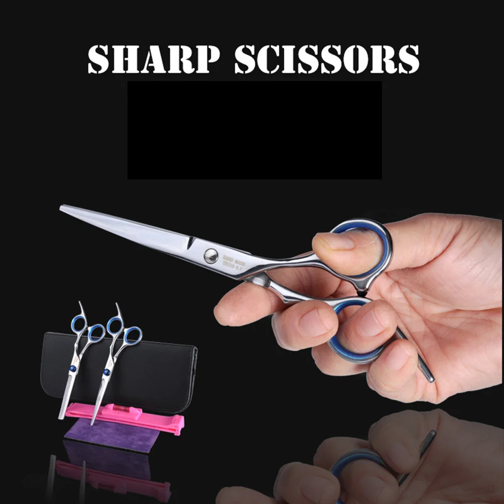7 шт./компл. Профессиональные парикмахерские ножницы набор ножниц для стрижки