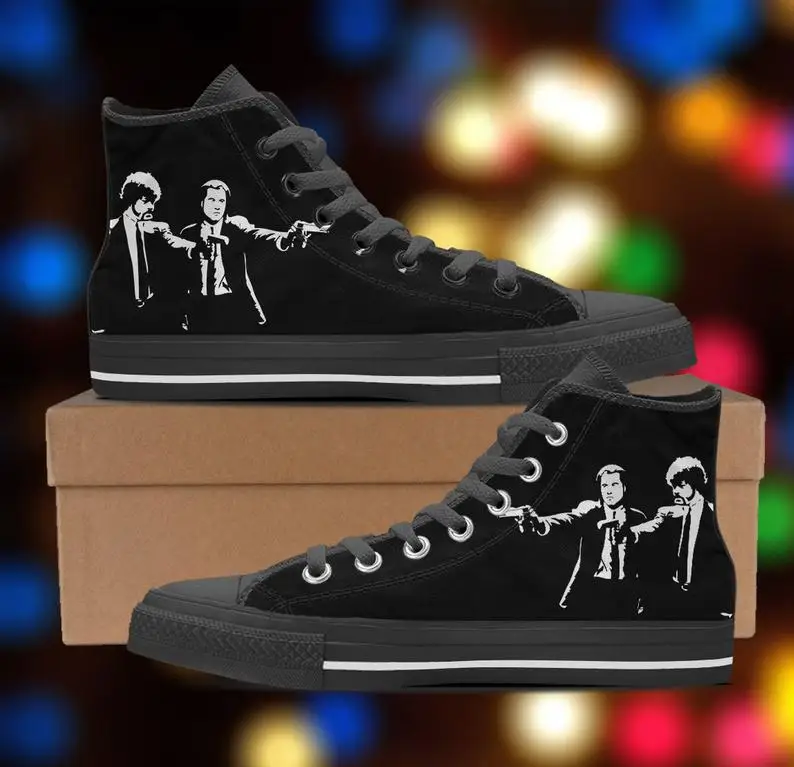 

Pulp Fiction shoes Casual Sneakers Shoes For Man High For Men/high Quality Handiness Light Weight Sneakers
