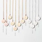 Многослойная цепочка с изображением созвездий, ожерелье с диском зодиака, подарок для женщин, 15 мм, 18 дюймов