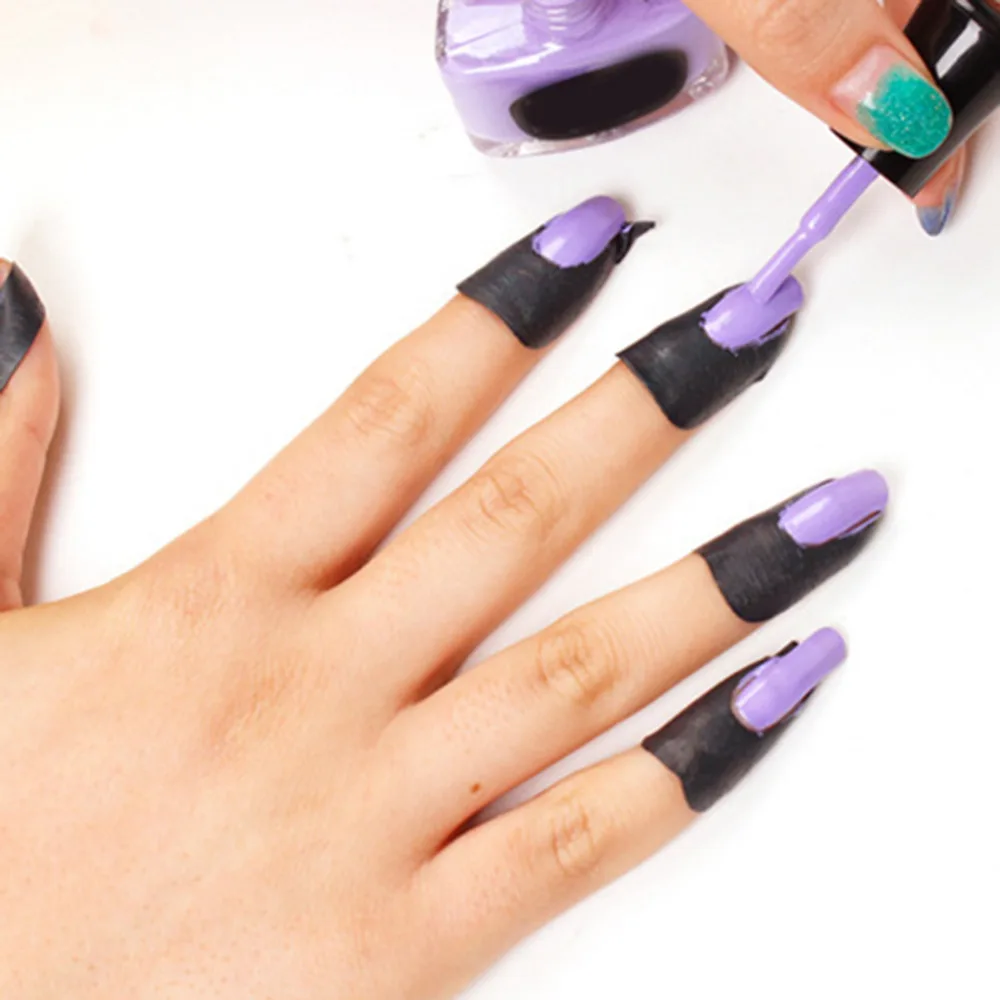 1 шт. эластичная отшелушивающая лента для ногтей красящий лак Защита DIY штампы