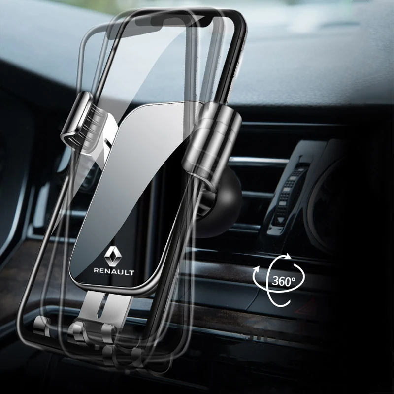 

Car Mobile Phone Holder For Renault Duster Clio Captur Megane 2 Logan Car Accessories GPS Navigation Mobile Phone Holder Bracket