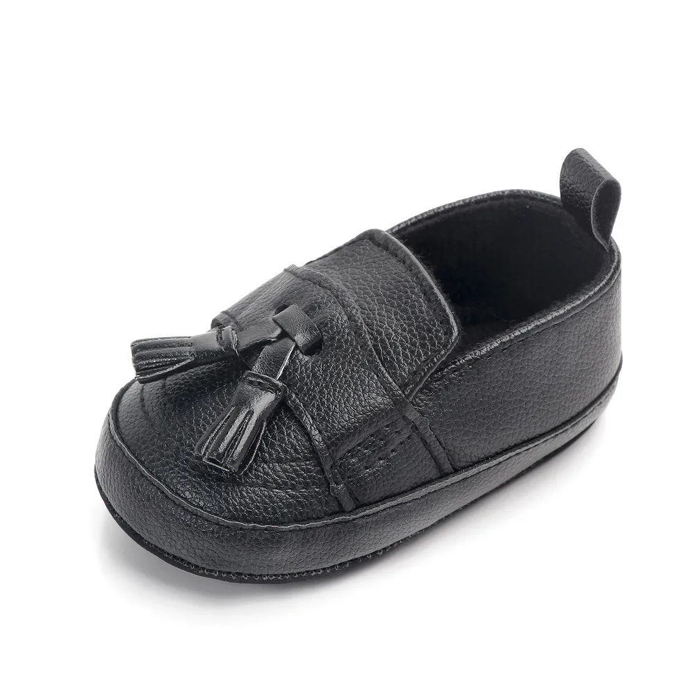 Лоферы для новорожденных мальчиков обувь джентльменов детская ходьбы детские