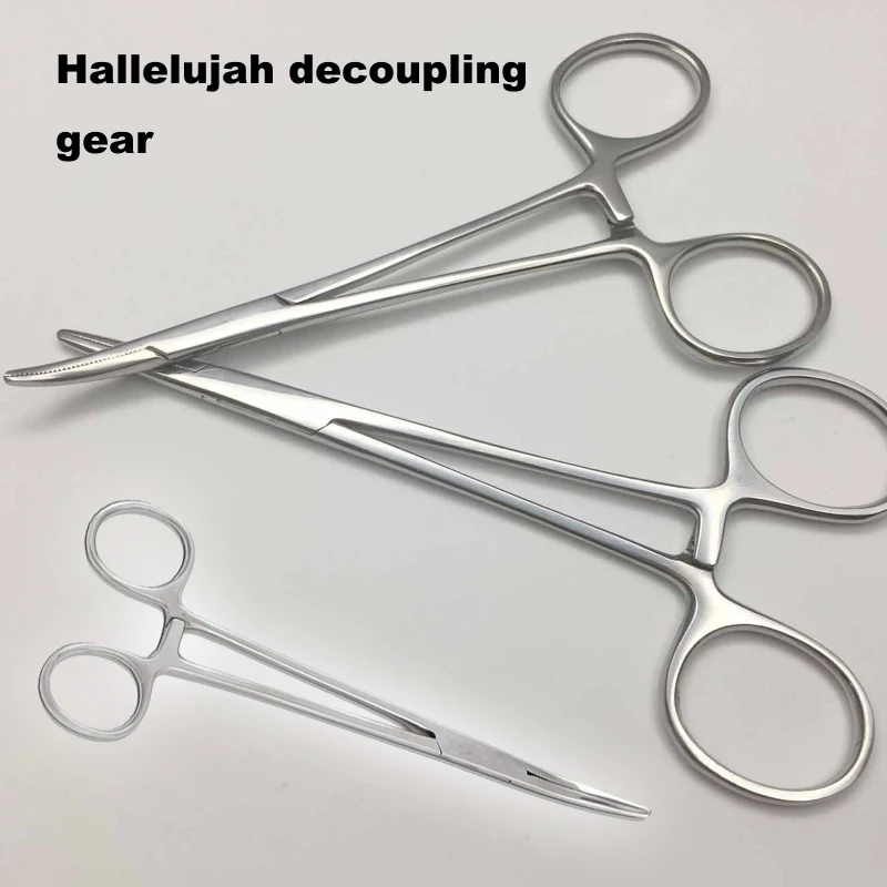 

Fishing Pliers Stainless Steel Fish Hook Remover Curved Tip Clamps Line Cutter Takle Tool Accessories