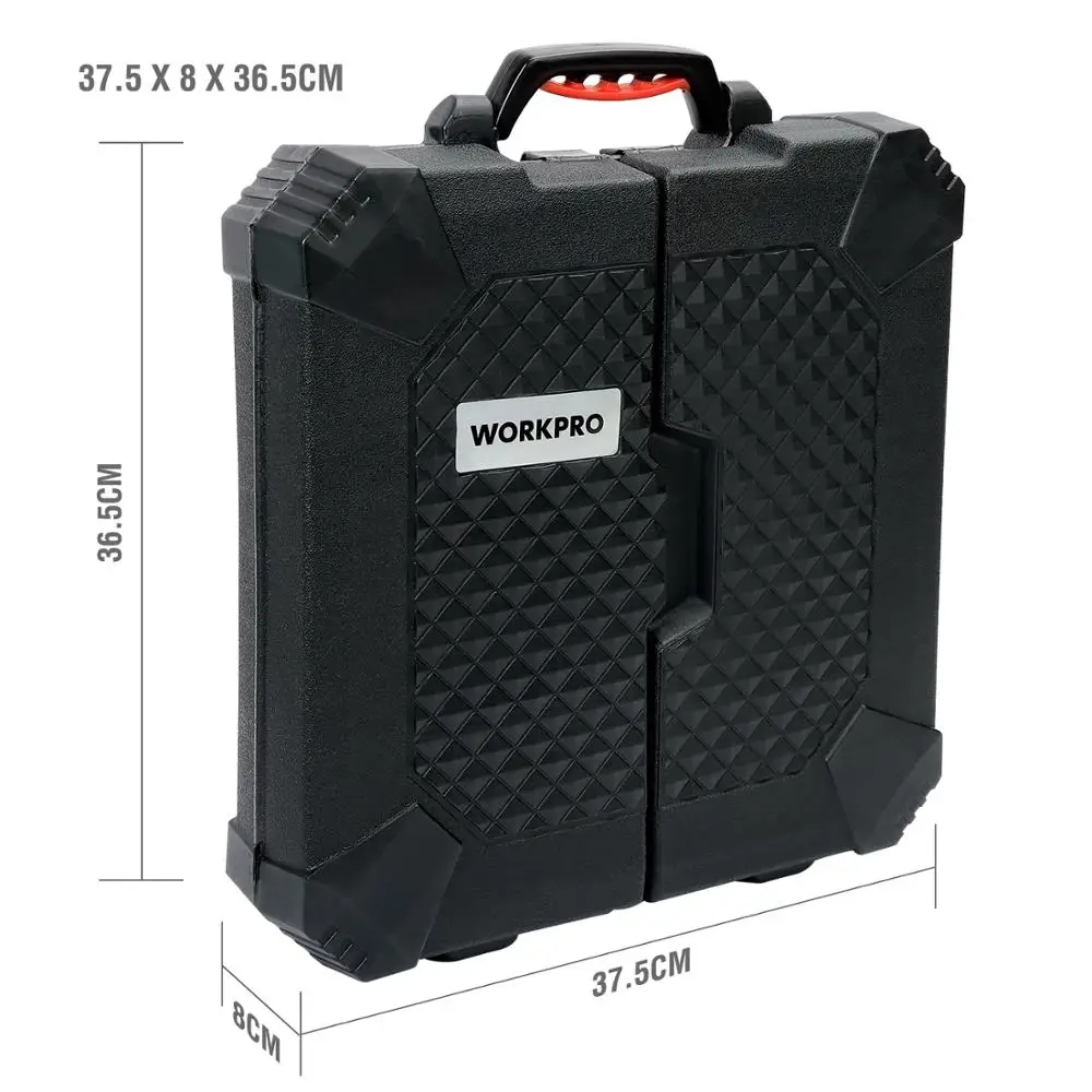 

WORKPRO 77PC Tool Set for Home Repair Household Tool Kits Screwdrivers Pliers Scissor Knife Hammer 2019 New