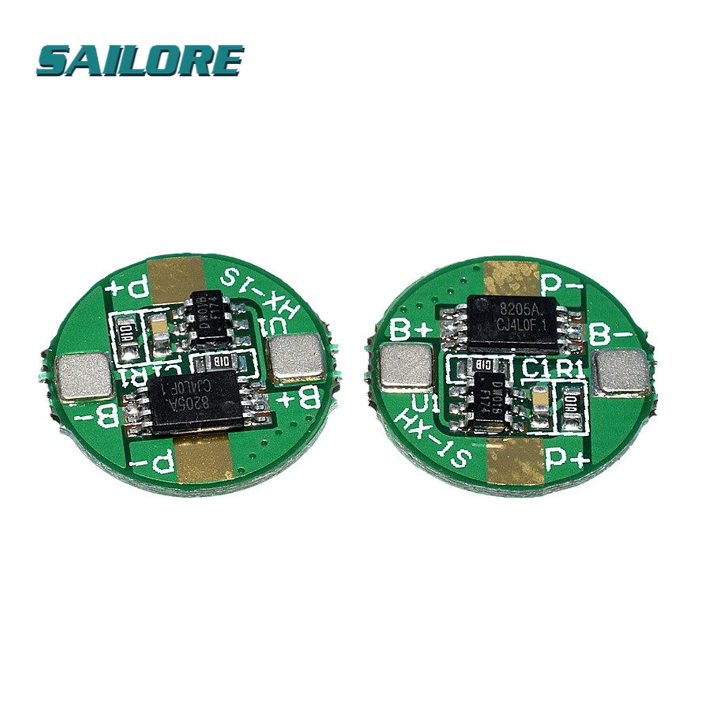 

3.7V 18650 Protection Board 3.7V 1S 2.5A BMS PCM PCB Battery Protection Board For 3.7V Li-ion lithium Battery Cell Pack