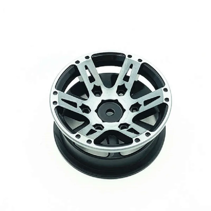 4Pcs Rc Rock Crawler Wheel Rim 1.9 Inch Beadlock For 1/10 Axial Scx10 90046 Tamiya Cc01 D90 D110 Tf2 Traxxas Trx-4(Black) | Автомобили и