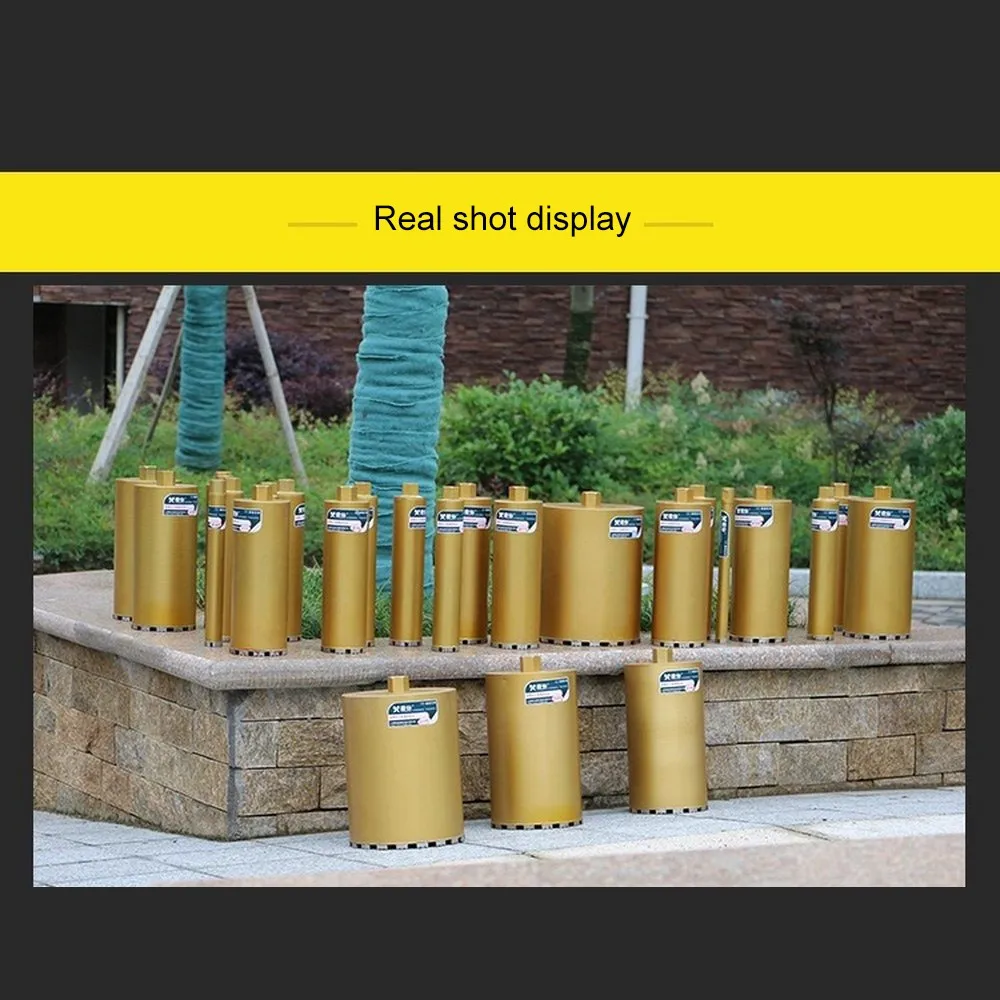 

Upgraded MX Opener Drill Bit Wall Perforator Hole Diamond Dry Drill Bit Hole Hammer Drill Hood Air Conditioning Concrete Drill