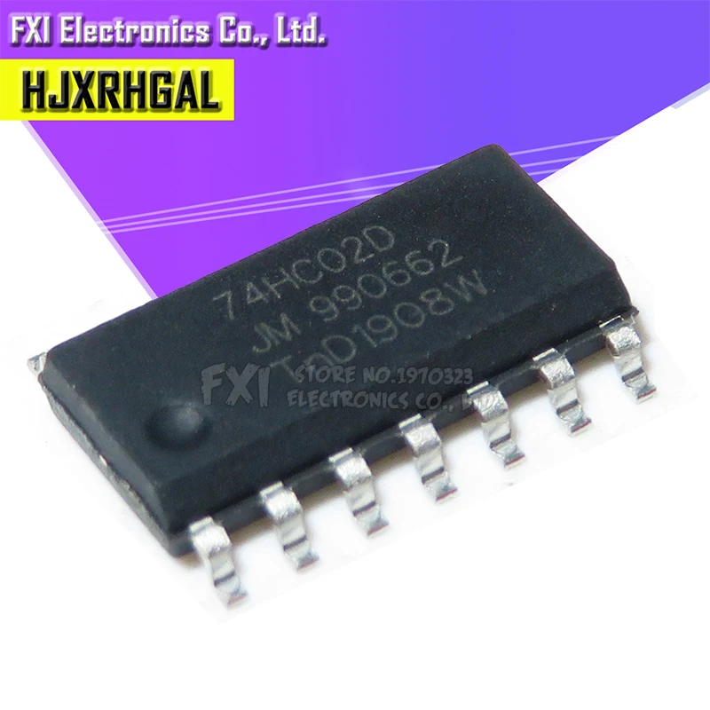 10 шт. 74HC02D 74HC02 SOP14 SOP SN74HC02DR SN72HC02 SMD новый оригинальный| |