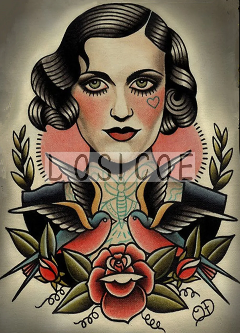 Креативная личность 30x42 см ностальгия винтажный постер из крафт бумаги без рамки