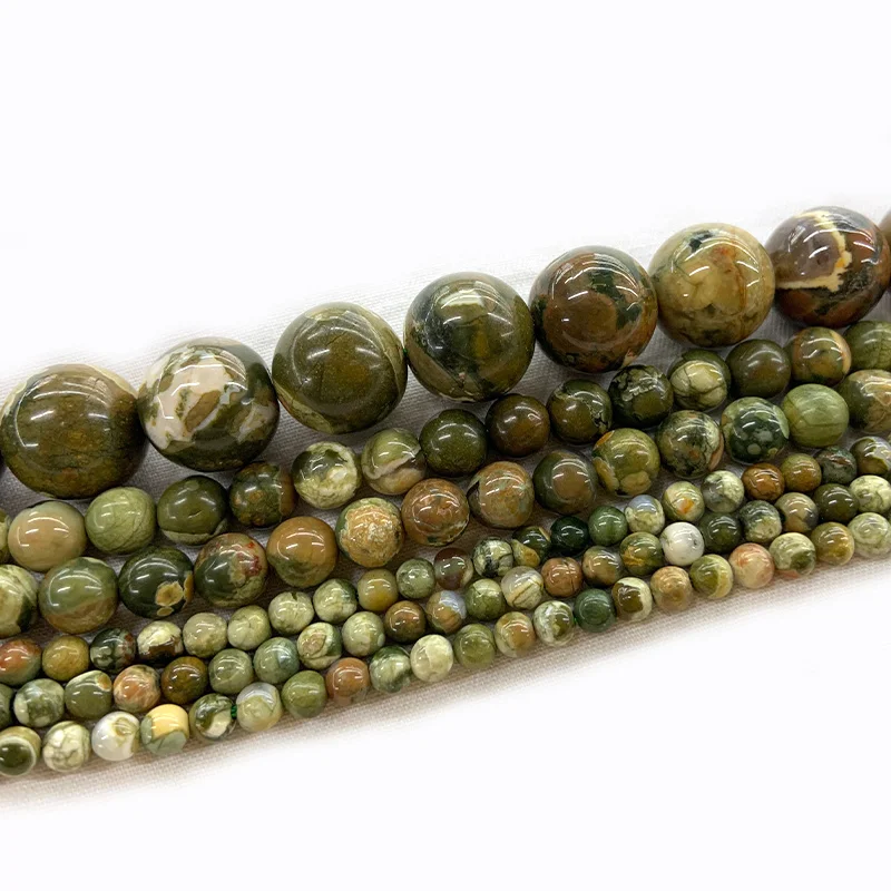

Natural Kambaba Jasper Stone Beads 15'' Round DIY Loose Beads For Jewelry Making Beads Women Men Necklace Bracelet Earring Gift